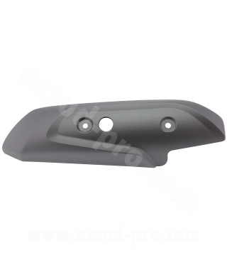 PROTECTION POT ECHAPPEMENT SUPERIEUR  MAXISCOOTER RB MAX ADAPT. YAMAHA TMAX 530 2017-19  SX / DX NOIR MAT (OEM : BC3147180000)