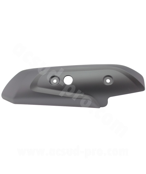 PROTECTION POT ECHAPPEMENT SUPERIEUR  MAXISCOOTER RB MAX ADAPT. YAMAHA TMAX 530 2017-19  SX / DX NOIR MAT (OEM : BC3147180000)