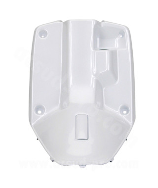PROTEGE JAMBES ADAPT. MBK 50 BOOSTER 1999-2003 / YAMAHA 50 BWS 1999-2003 BLANC METAL