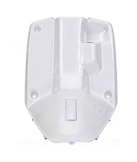 PROTEGE JAMBES ADAPT. MBK 50 BOOSTER 1999-2003 / YAMAHA 50 BWS 1999-2003 BLANC METAL