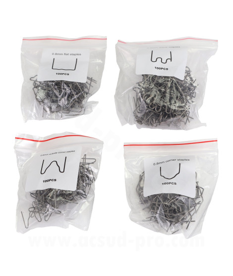 RECHARGE AGRAPHE DE PISTOLET DE SOUDURE PLASTIQUE CARROSSERIE ( 4 X 100PCS )