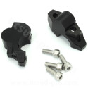 REHAUSSE GUIDON ALUMINIUM ADAPT. HONDA XADV 750 NOIR