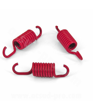 RESSORTS EMBRAYAGE SCOOTER CARENZI +30% ADAPT. YAMAHA BOOSTER / NITRO / PEUGEOT TREKKER / SPEEDFIGHT / PIAGGIO (JEU DE 3)