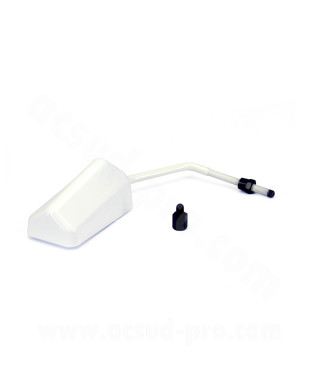 RETROVISEUR F11 REVERSIBLE BLANC PEINT  *