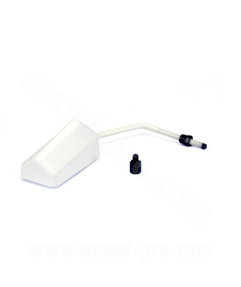 RETROVISEUR F11 REVERSIBLE BLANC PEINT  *