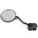 RETROVISEUR UNIVERSEL / ENDURO PLASTIQUE NOIR (GAUCHE) - RABATTABLE / REPLIABLE - HOMOLOGUE CE
