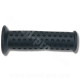 REVETEMENT POIGNEE DOMINO  SCOOTER  STYLE PIAGGIO 118mm NOIR (LA PAIRE)