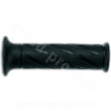 REVETEMENT POIGNEE DOMINO SCOOTER SUZUKI STYLE 120mm NOIR (LA PAIRE)