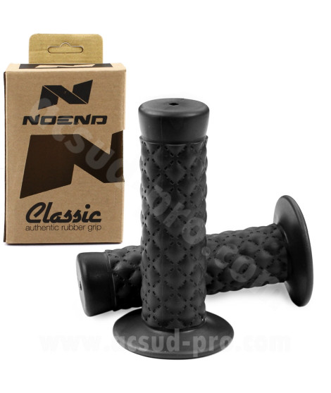 REVETEMENT POIGNEE MOTO NOEND CLASSIC CUBE NOIR (LA PAIRE)