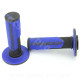 REVETEMENT POIGNEE PROGRIP 801 NOIR / BLEU CLOSED END 115mm (CROSS/MX) (LA PAIRE)