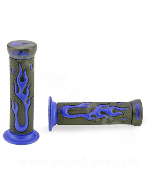 REVETEMENT POIGNEE TNT FLAMMING GEL BLEU (LA PAIRE)