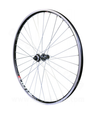 ROUE ARRIERE VELO 26" VELOX COMBO V-BRAKE / DISC ALU CASSETTE
