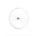 ROUE ARRIERE VELO 700x35 VTC 28" CASSETTE 8/9V. A BLOCAGE (ETRTO 19-622)