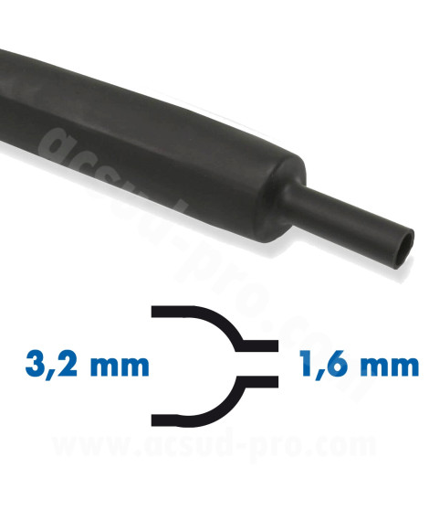 ROULEAU 12 METRES GAINE THERMORETRACTABLE 3.2-1.6mm