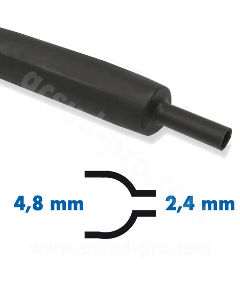 ROULEAU 12 METRES GAINE THERMORETRACTABLE 4.8-2.4mm