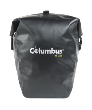 SACOCHE ARRIERE VELO COLUMBUS WATERPROOF 20L NOIR 42X32X17