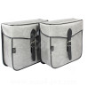 SACOCHE ARRIERE VELO SPORFABRIC S14 STYLE VINTAGE GRIS 30X30X11cm (LA PAIRE)