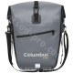 SACOCHE IMPERMEABLE COLUMBUS POUR PORTE BAGAGES 20L GRIS/NOIR 42X28X18
