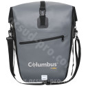 SACOCHE IMPERMEABLE COLUMBUS POUR PORTE BAGAGES 20L GRIS/NOIR 42X28X18