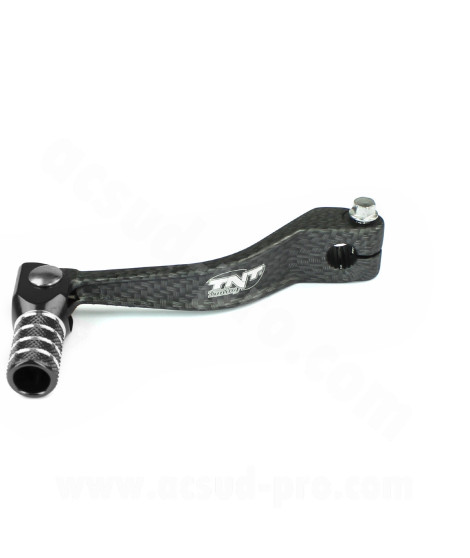 SELECTEUR REPLIABLE ALU IMIT CARBON ADAPT. DERBI SENDA NOIR