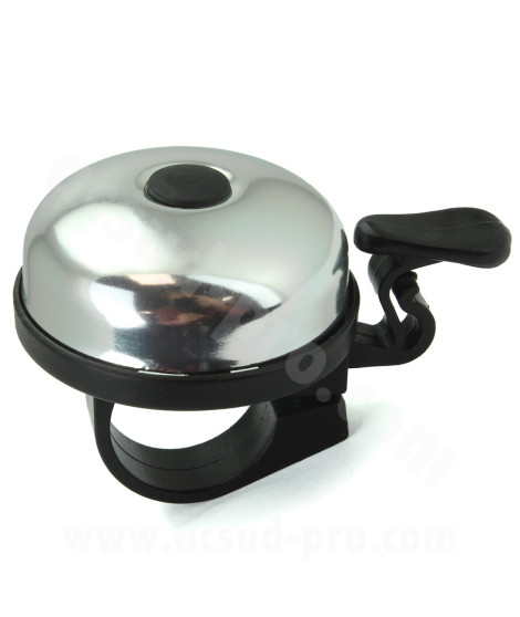 SONNETTE TIMBRE GONG CHROME Ø40mm