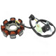 STATOR ALLUMAGE SCOOTER ADAPT. SYM JET4 / FIDDLE 2 / PEUGEOT TWEET / VIVACITY / SPEEDFIGHT 4T (OEM : 31120-AAA-A00)