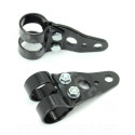 SUPPORT DE PHARE CYCLO Ø26/28 NOIR PEUGEOT 103 SP SPX / MBK 51 (LA PAIRE)