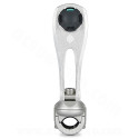 SUPPORT DE TELEPHONE CUBE X-GUARD ADAPT SUR TUBE UNIVERSEL DE Ø12 A 18.5mm (COULEUR GRIS)