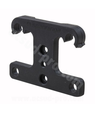SUPPORT ECLAIRAGE VELO SPANNINGA FIXATION CHARIOT DE SELLE ARRIERE BR 11