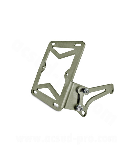 SUPPORT LATERAL PLAQUE IMMATRICULATION ADAPT. PIAGGIO TYPHOON / LUDIX METAL FROID