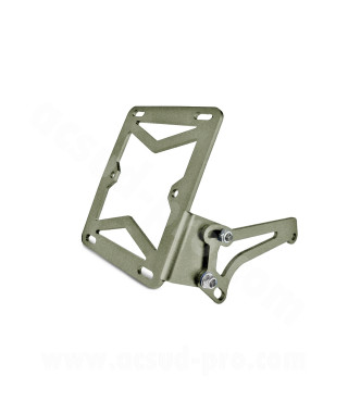 SUPPORT LATERAL PLAQUE IMMATRICULATION ADAPT. YAMAHA BOOSTER / NITRO METAL FROID