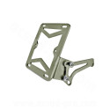 SUPPORT LATERAL PLAQUE IMMATRICULATION ADAPT. YAMAHA BOOSTER / NITRO METAL FROID