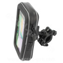 SUPPORT UNIVERSEL IMPERMEABLE POUR SMARTPHONE TELEPHONE / GPS ADAPT SCOOTER / MOTO (FIXATION GUIDON)