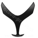 TABLIER AVANT ADAPT. YAMAHA TMAX 500cc 2008-2011 NOIR BRILLANT
