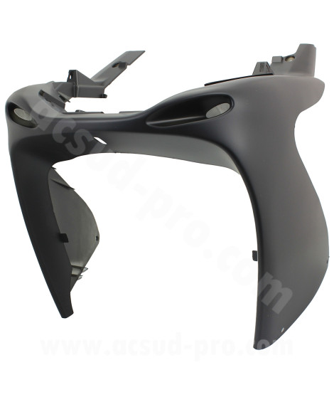 TABLIER AVANT INFERIEUR ADAPT. MBK NITRO / YAMAHA AEROX 1998-2012 NOIR MAT (OEM : 5BRF614301)