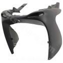 TABLIER AVANT INFERIEUR ADAPT. MBK NITRO / YAMAHA AEROX 1998-2012 NOIR MAT (OEM : 5BRF614301)
