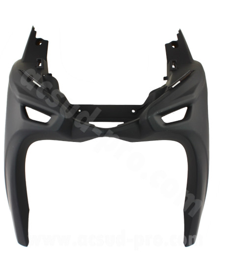 TABLIER AVANT INFERIEUR ADAPT. MBK NITRO / YAMAHA AEROX  2013 NOIR MAT