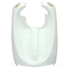 TABLIER AVANT MBK OVETTO 2002-2007  / YAMAHA NEOS 2002-2007 BLANC 2T