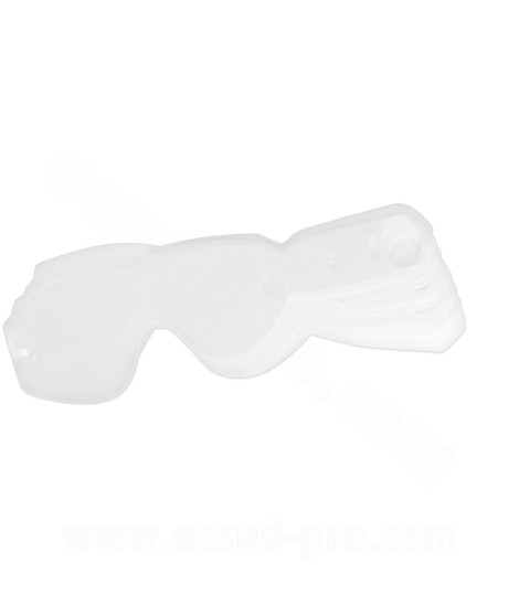 TEAR OFF POUR LUNETTE 3301 (SACHET DE X10)