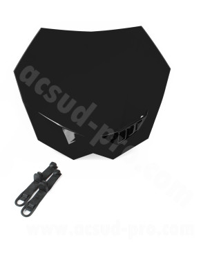 TETE DE FOURCHE NOEND SX  NOIR (LIVREE AVEC FIXATION)