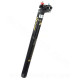 TIGE DE SELLE  ALU Ø31.6X350mm ZOOM RECUL DE 16mm COULEUR NOIR MAT