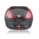 TOP CASE COOCASE WIZARD LUXURY V36 LITRES NOIR LIVRE AVEC PLATINE (AVEC TELECOMMANDE. ALARME. FEU STOP A LED)