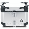 TOP CASE MOTO COOCASE X1 ALUMINIUM SERIES 40 LITRES GRIS (LIVRE AVEC PLATINE)