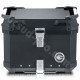 TOP CASE MOTO COOCASE X1 ALUMINIUM SERIES 40 LITRES NOIR (LIVRE AVEC PLATINE)