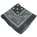TOUR DE COU BANDANA NOIR