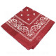 TOUR DE COU BANDANA ROUGE