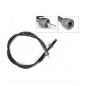 TRANSMISSION COMPTEUR SCOOTER  ADAPT. SCOOTER GY6 CARRE / FENDU  (CABLE + GAINE) L: 925 MM