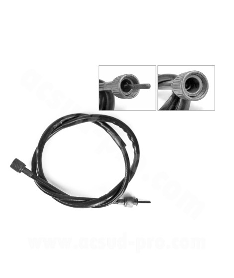 TRANSMISSION COMPTEUR SCOOTER ADAPT. SCOOTER GY6 CARRE  (GAINE+CABLE)  L:  980MM