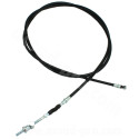 TRANSMISSION FREIN ARRIERE ADAPT. PEUGEOT VIVACITY 2 3 / STREETZONE 2 TEMPS / KISBEE 50CC 2T  (CABLE + GAINE) ( OEM : 777293 )