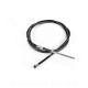TRANSMISSION FREIN ARRIERE ADAPT. PIAGGIO TYPHOON / NRG / NTT (CABLE + GAINE)